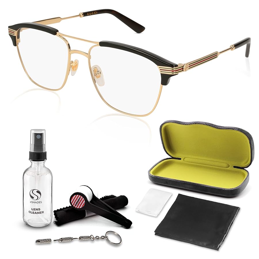 Amazon.com: Gucci GG0241O Designer Fashion Eyeglasses